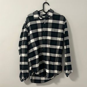 J Crew Mercantile plaid button down